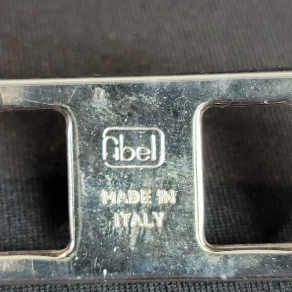 Streets Ahead Croc Embossed Leather Belt w/ Fibel Italian Buckle | Tan & Brown - Picture 10 of 11